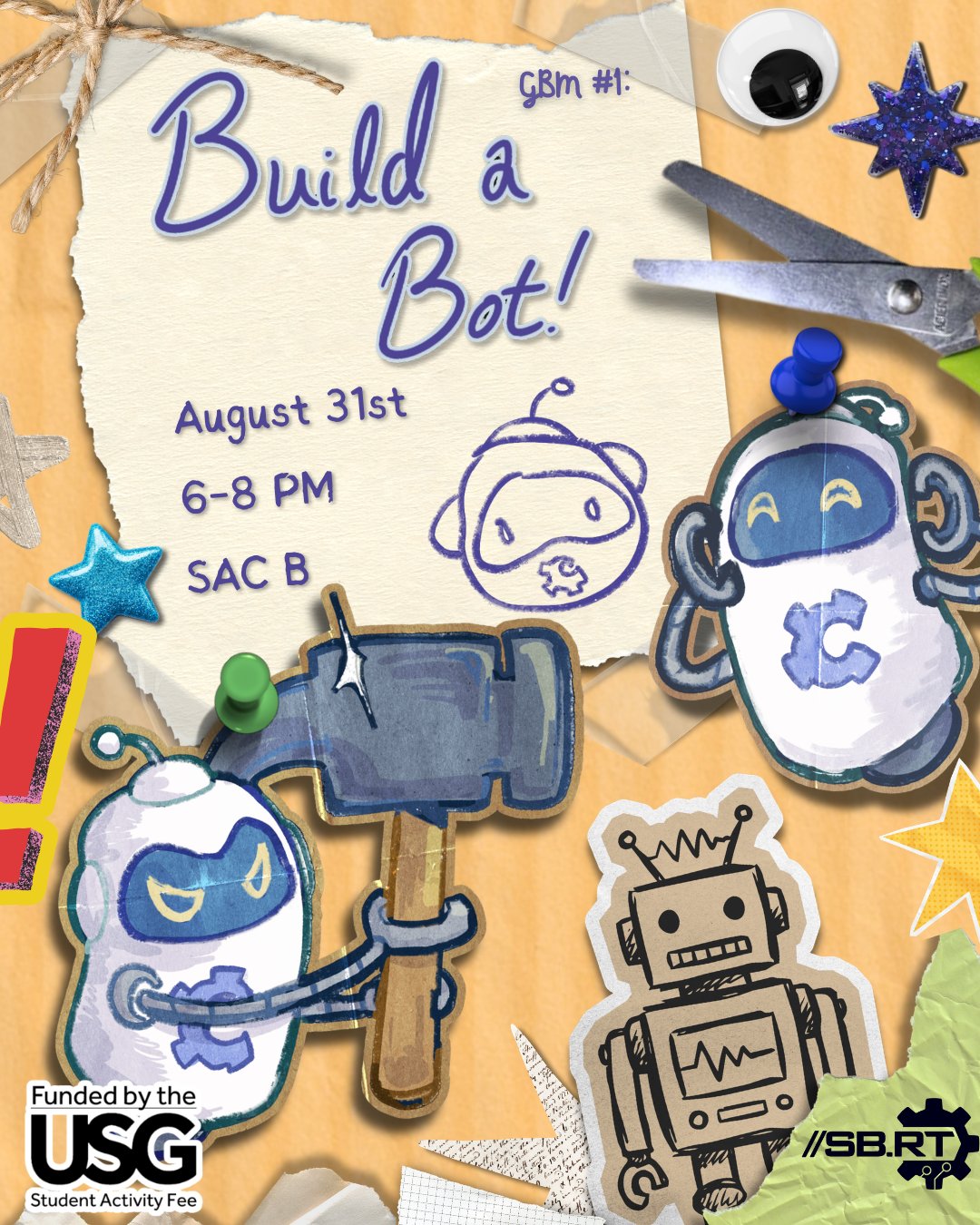 Build a Bot GBM flyer